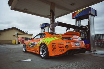 1998 Toyota Supra - Motegi MF416 Battle V - Polished | Motegi Wheels